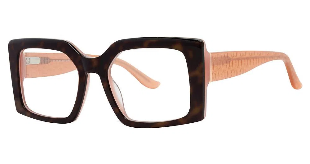 H Halston HH2026 Eyeglasses - Tortoise - view 2